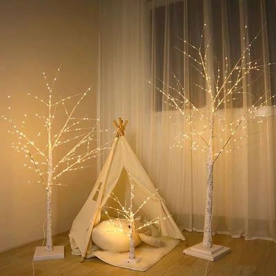 Christmas Decoration LED Birch Tree Bedroom Light for Landsc