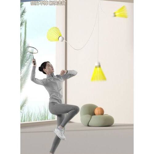 Badminton individual trainer fitness companion羽毛球单人训练
