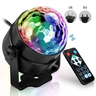 Disco Ball DJ Party Sound Activated Rotating Light 3W LED