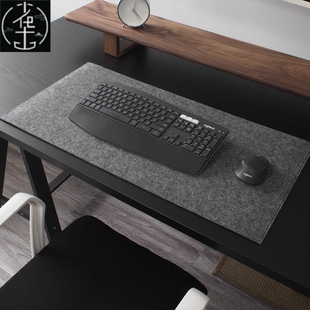 Wool mouse Felt Large pad XXL mat Computer Table Desk Office