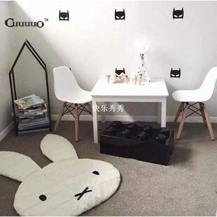 ins cute rabbit crawling blanket carpet floor baby bunny pla