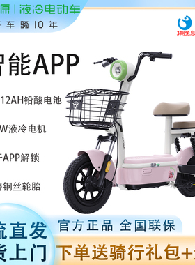 绿源电动自行车卡乐11智能滑板车48V20Ah带定位新新国标可上牌