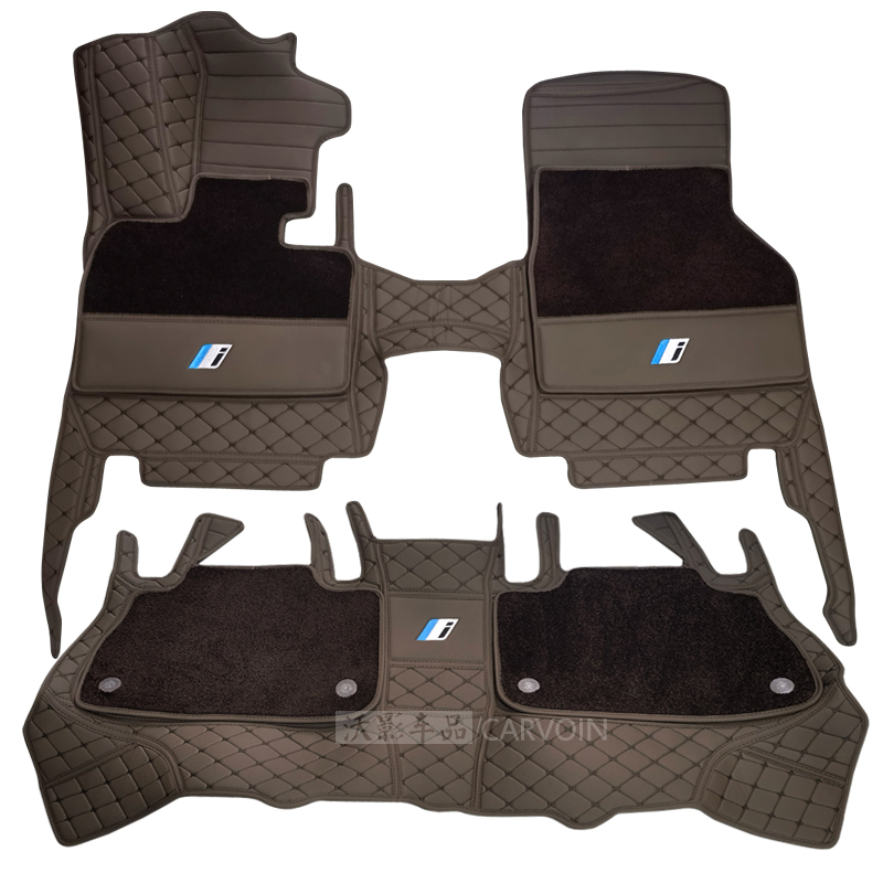 宝马IX40专用皮革脚垫全包围