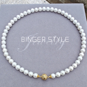 2026新款天然有核海水珍珠项链