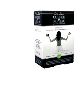 北欧芬兰直邮 Eat Less Coffee & Konjac 180 粒胶囊 控制体重