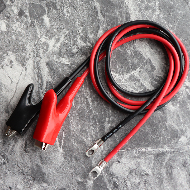 大功率直流电源输出线鳄鱼夹线