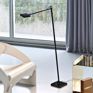 FLos Kelvin Led F意大利客厅 卧室书房落地灯烟熏色FS001927