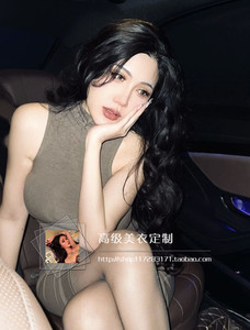 欧美辣妹性感无袖气质高领螺纹棉显胸弹力修身包臀打底连衣裙女