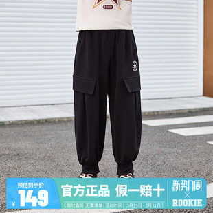 男童运动裤 洋气卫裤 2025新款 匡威童装 时髦长裤 子春秋款 秋装 儿童裤