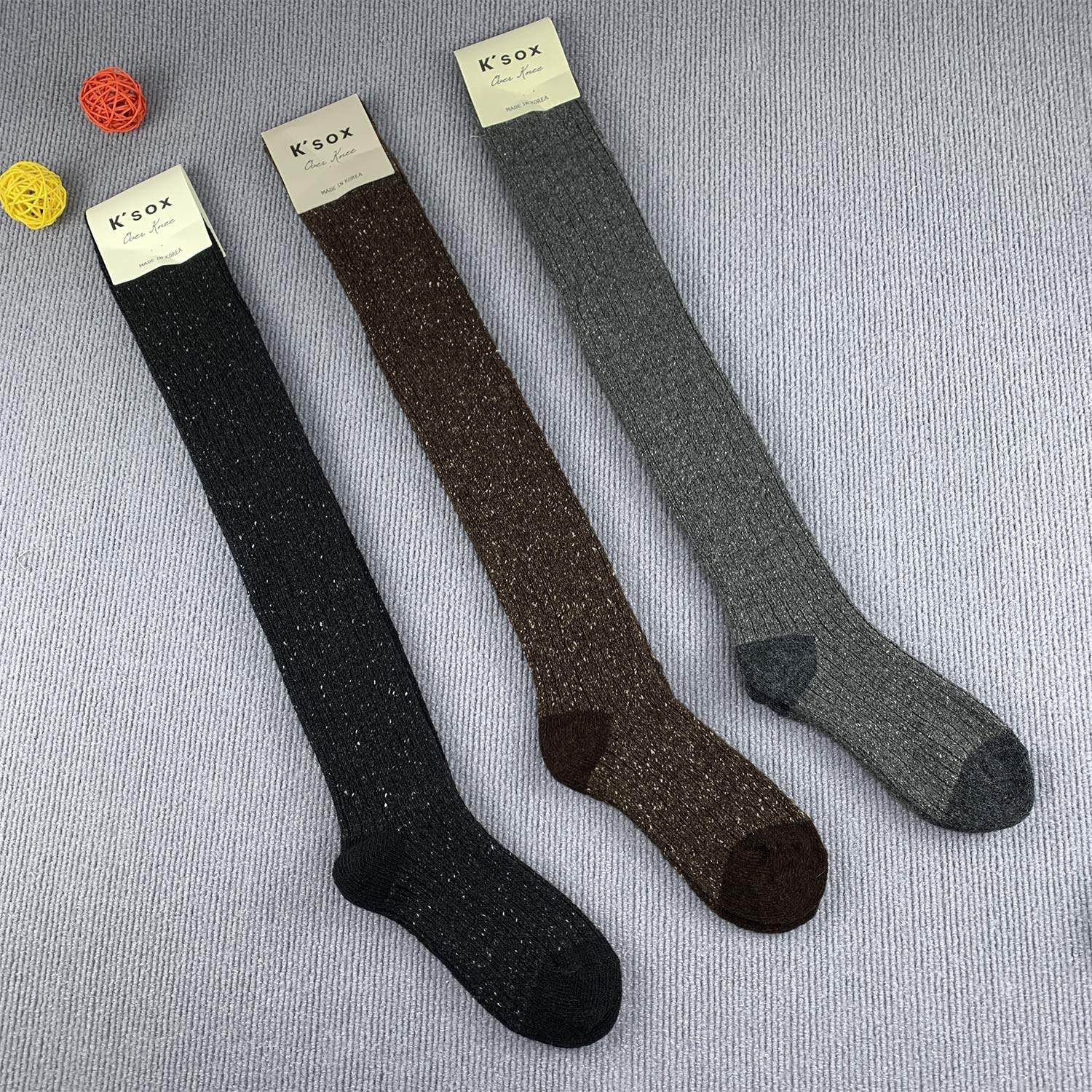 韩国东大门秋冬新款竖条纹纯色复古过膝长筒袜子女款小腿袜棉袜,女士内衣/男士内衣/家居服,长筒袜,淘宝优惠券,粉丝福利购,淘宝优惠卷