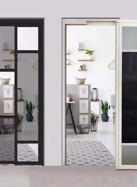 pd门卫生间厨房推拉平开一体门pt浴室趟折门厕所门阳台折叠门定制