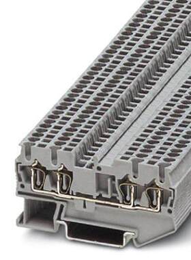 接线端子直通端子弹簧端子灰色 ST 1,5-QUATTRO-3031186