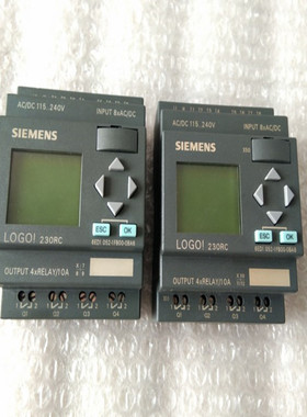 西门子6ED1052-1FB00-0BA6 LOGO 230RC逻辑模块6ED1 0521FB000BA6