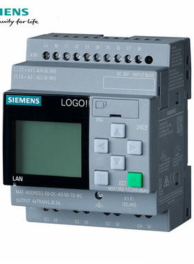 西门子6ED1052-1CC01-0BA8 LOGO 24CE 主机6ED1 0521CC010BA8