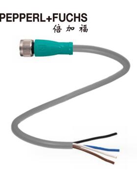 德国P+F 连接线V1-G-2M-PVC2米5米直头弯头 2M5MPUR现货