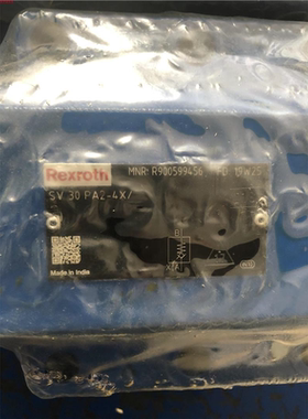 德国 Rexroth力士乐R900599456型号SV30PA2-4X/工业液控单向阀其