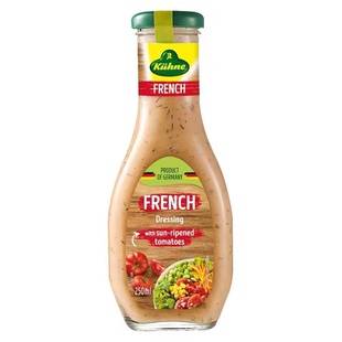 包邮 dressing 色拉调味酱250ml西餐沙拉汁French 德国进口冠利法式