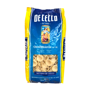 意大利进口得科91号意大利面500g DECECCO orecchiette西餐用意面