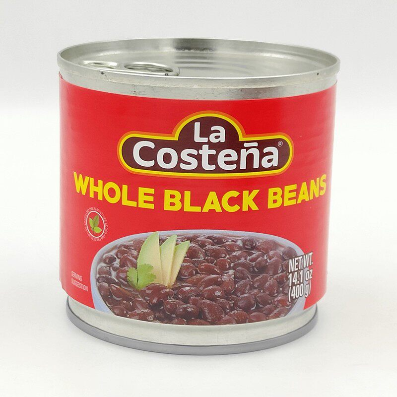 乐口泰香煎黑豆400g 墨西哥进口蔬菜罐头Mexico Whole Black Bean