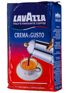 意大利进口 乐维萨经典咖啡粉250g 早餐已磨好冲饮咖啡粉LAVAZZA