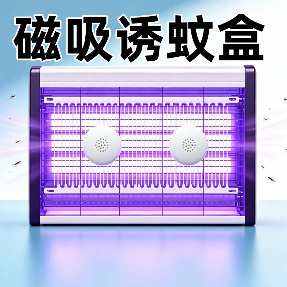 磁吸诱蚊盒诱蚊剂灭蚊灯通用磁吸灭蚊灯/吸蚊机/灭蝇