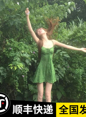 高级绝美度假法式复古小胸聚拢遮肚显瘦保守分体裙式泡温泉泳衣女