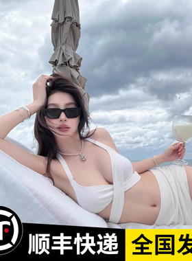 2025新款泳衣女小胸聚拢比基尼温泉高级感三件套度假绝美沙滩性感