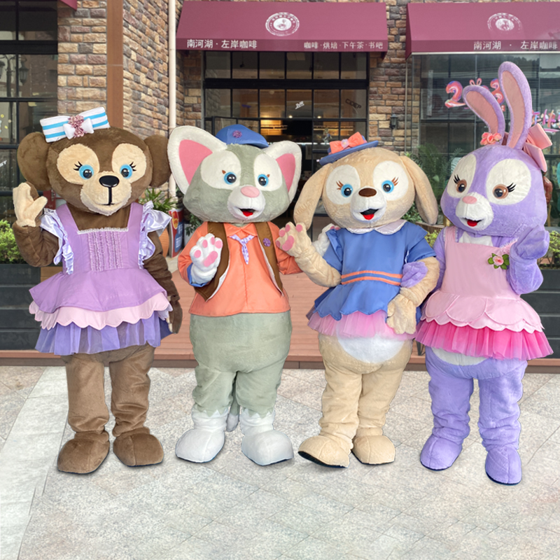 玲娜贝儿卡通玩偶服装吉祥物活动表演成人穿行宣传走人偶服头套