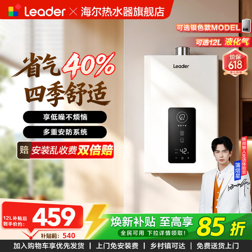 海尔燃气热水器12L天然气恒温LS1