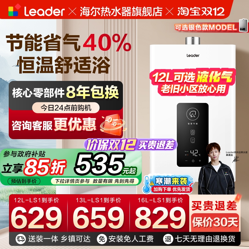 海尔燃气热水器天然气恒温LS1