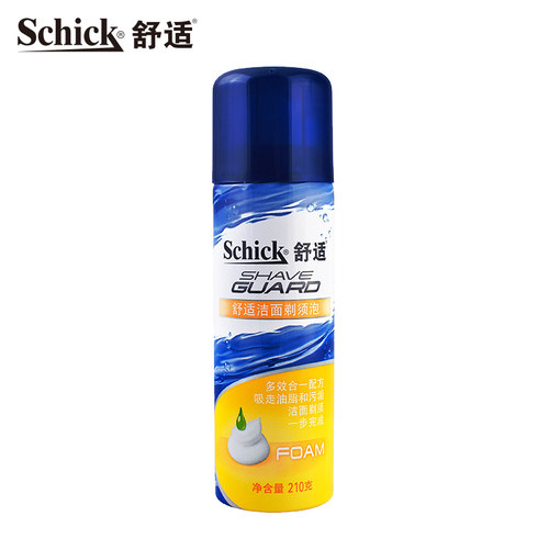 Schick舒适洁面剃须泡男士