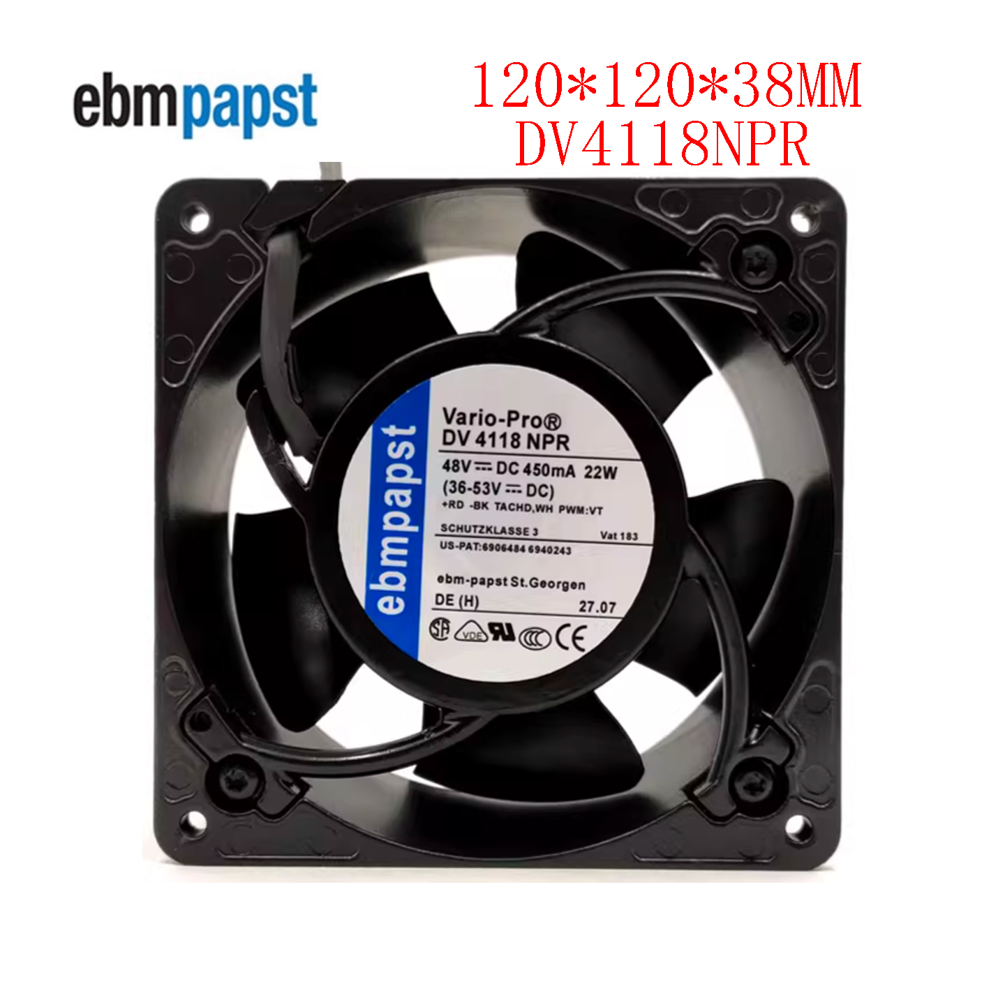 全新现货 DV4118NPR 林德叉车风扇。7.91.89.11.719 林德叉车配件