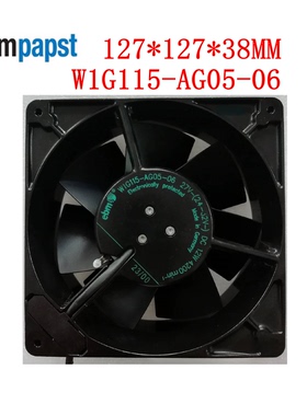 德国 W1G115-AG05-06 24V 12W 12738 13CM 温控 全金属耐高温风扇