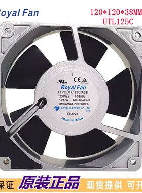 询价日本Royal Fan UTL125C A59 12038 200V0.075A机柜变频器散热