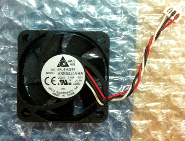 原装台达 4010 ASB0424VHA DC24V 0.16A-7J01 4CM 变频器散热风扇