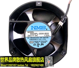 24V 5920PL NMB散热风扇 B55 1.02A 05W
