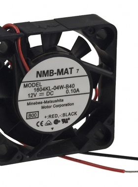 1604KL-04W-B40 12V 0.10A 原装正品NMB 40*40*10mm 散热风扇