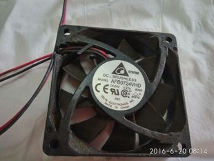 0.27A 臺達 AFB0724VHD 24V 厘米變頻器雙滾珠散熱風扇 7CM