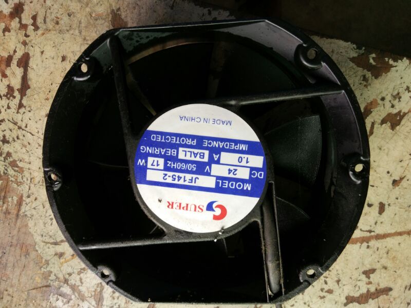 JF145-2 24V 1A 17W 17251 17CM 双滚珠金属 变频器风扇 轴流风机