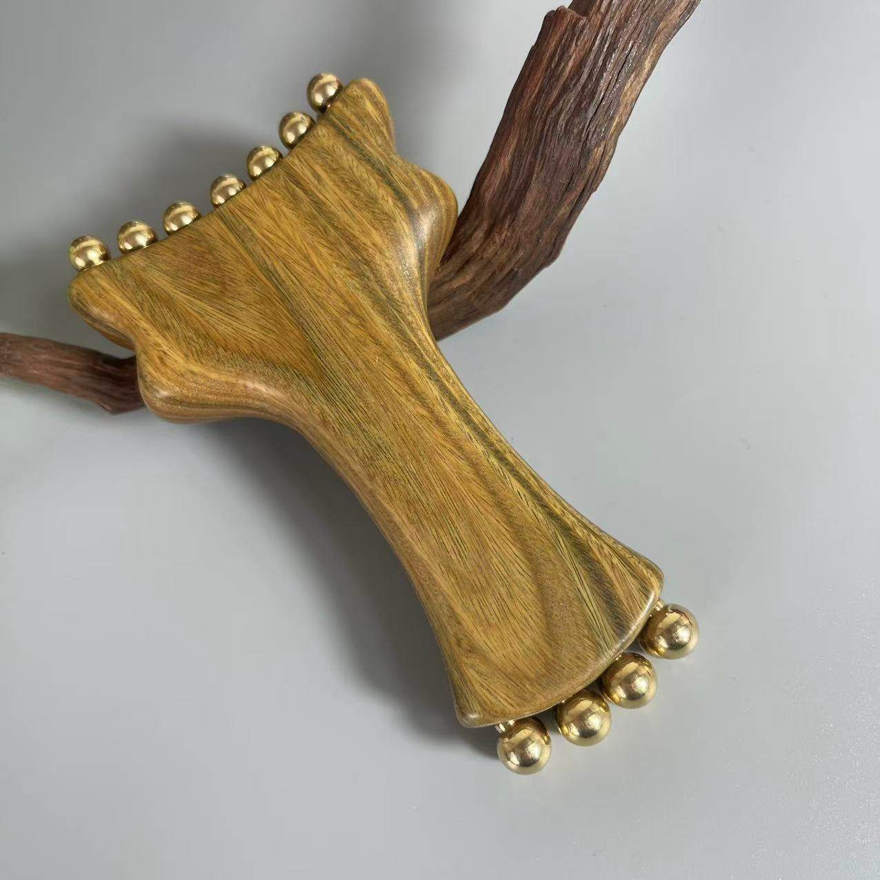 黄铜金珠樽法令纹美容按摩