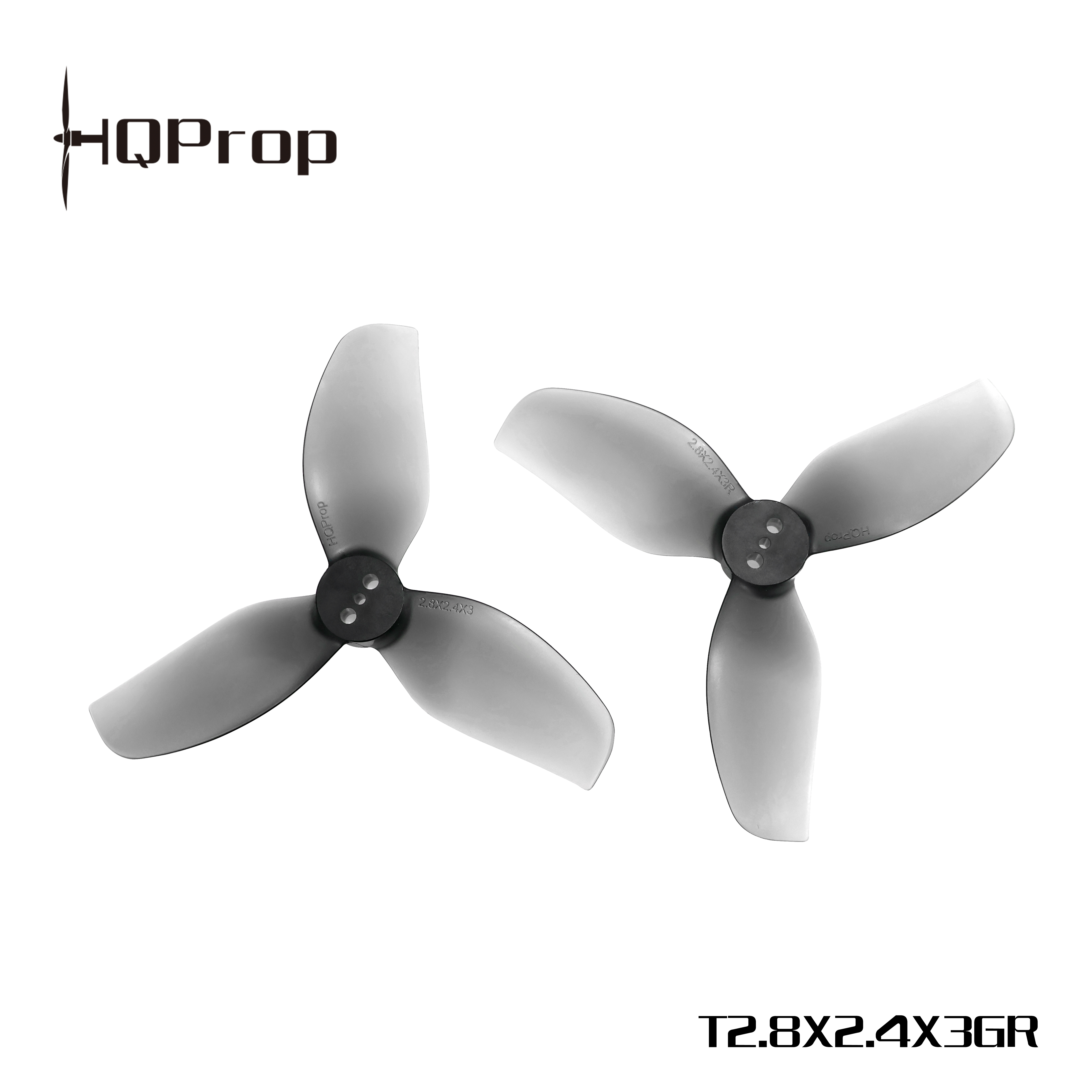 HQProp T2.8X2.4X3 (2正+2反) 3叶桨