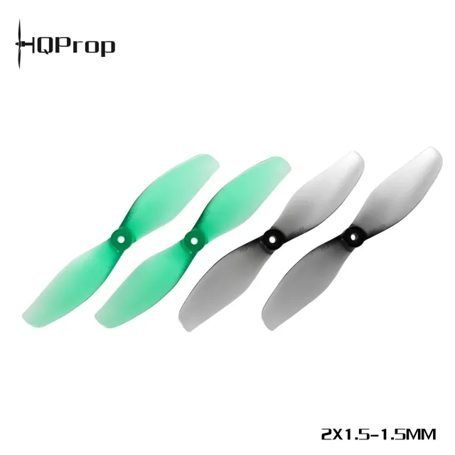 HQProp 2X1.5(51MM)-1.5mm（2正2反） 二叶桨 2寸穿越机螺旋桨