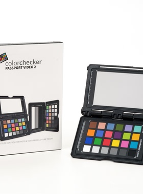 Calibrite原爱色丽colorchecker passport video2视频护照色卡2代