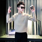 M25P68抖音同款社会小伙男士秋冬毛衣针织衫，男装针织衫/毛衣，电商B363-1