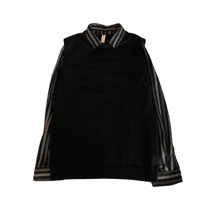 MY05 P88 假两件毛衣春秋季打底针织衫韩版修身图片