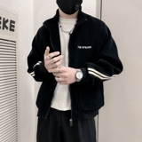 JK19-P108控148白色社会小伙店主风假两件夹克外套，男装夹克，电商B363-1