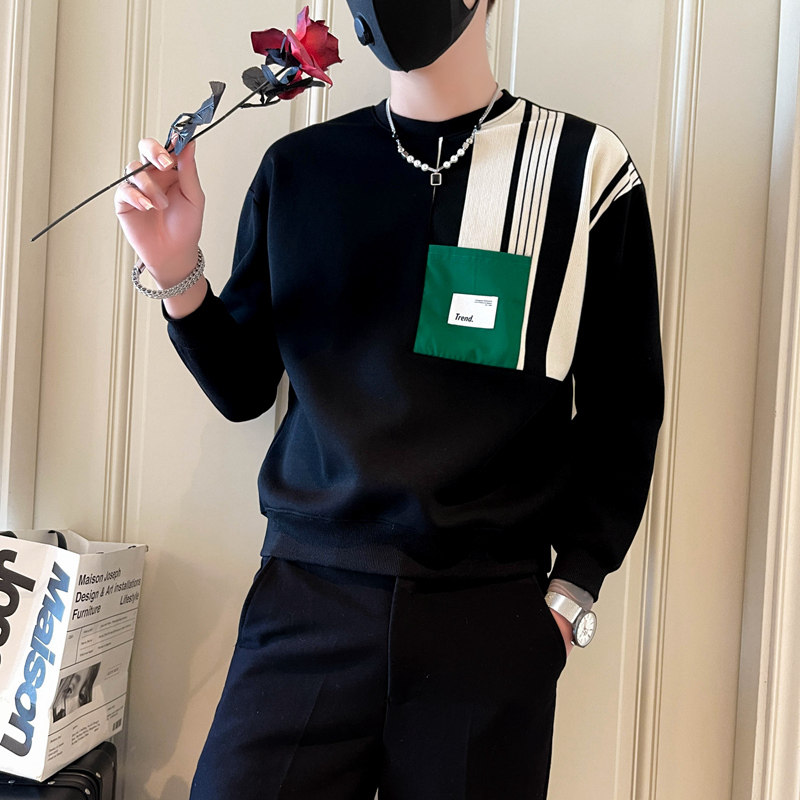 W15 P68 男士卫衣秋冬新款2023男装上衣图片