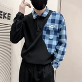 CS12-P58控78夏季新款店主风社会小伙衬衫衬衣男，男装衬衫，电商B363-1