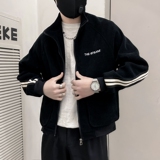 JK19-P108控148白色社会小伙店主风假两件夹克外套，男装夹克，电商B363-1