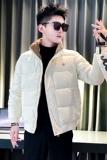 CF06P128男士冬季棉服加厚棉衣冬装高级感潮男痞帅外套，男装棉衣，电商B363-1